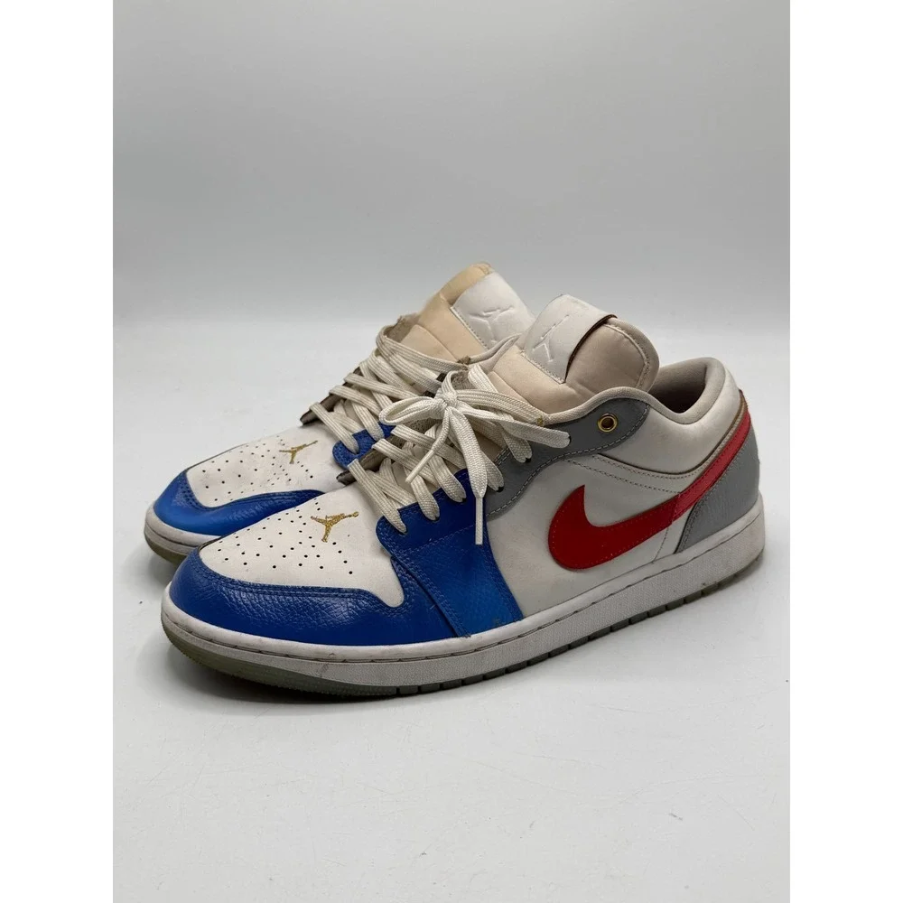 Nike Air Jordan 1 Low SE Philippines White Royal FN8901-164 Mens Size 12 No Box